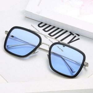 Gafas de Sol Cuadradas de Piloto de Aleación para Mujer, Estilo Steampunk, de Metal, para Hombre, Venta al por Mayor, Personalizadas, Moda 2022 - Product Image 2