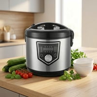 Autocuiseur Électrique GB-MC680K 3L avec Minuteur Mécanique, 780W, Revêtement Antiadhésif en Acier Inoxydable, pour Vente en Gros
