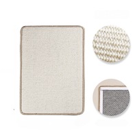 Tapis pour animaux de compagnie en sisal naturel tissé, moderne, multi-tailles, durable, toutes saisons, antidérapant, lavable, lisse et résistant à l'usure, vente en gros