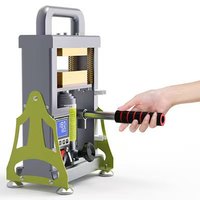 Pressa Idraulica Manuale Jeyon Laser da 5 Tonnellate con Doppia Piastra Riscaldante da 600W, Stampante per Etichette in Resina, Disponibile in Stock UE
