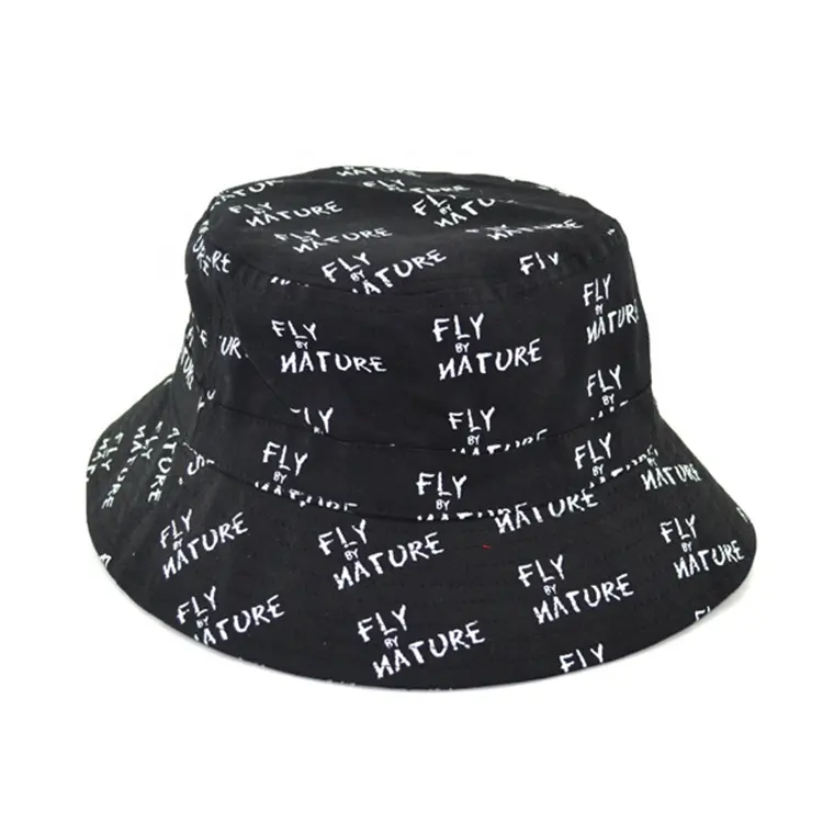 Chapéu tipo bucket hat, chapéu com aba larga e design personalizado