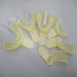 Porte-empreintes dentaires perforés en silicone et plastique, autoclavables, pour adultes et enfants - Product Image 4
