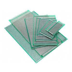 2x8cm 3x7cm 4x6cm 5x7cm 6x8cm 7x9 8x12 9x15cm 10*15CM Green PCB Dual Panel Board <b>DIY</b> Universal Prototype Board Protoboard <b>Kit</b> - Product Image 1