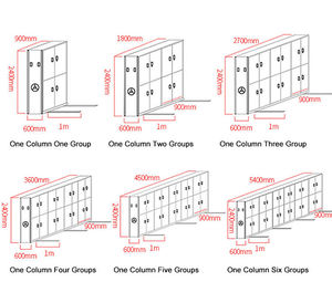 Di Động Thông Minh Nhỏ Gọn Lưu Trữ Kệ Hệ Thống Hiện Đại Lưu Trữ Tập Tin Máy Nén Lưu Trữ Kệ Cho Văn Phòng Trường Hội Thảo - Product Image 4