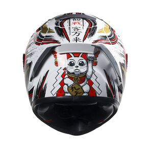 卸売ミニモーターヘルメットギフト用フルフェイスロードオートバイヘルメット/ブラック<span class=keywords><strong>S</strong></span>/m/l/xl安全運転Md-fp03腹筋 - Product Image 5