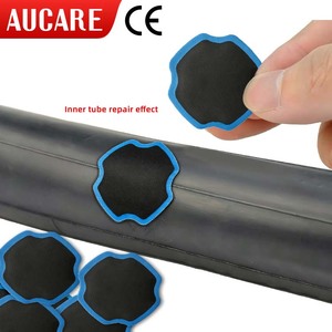 <span class=keywords><strong>Kit</strong></span> de réparation complet pour pneus tubeless, comprenant des patchs de réparation à froid, adapté aux vélos et aux motos - Product Image 5