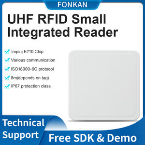 5 м RFID UHF 860 мГц 960 мГц 4dBi антенна UHF RFID интегрированный считыватель для контроля доступа RS232 RS485 TCP/IP - Product Image 4