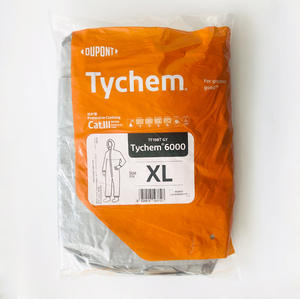 DuPont Tychem 6000 Combinaison jetable résistante aux produits chimiques, combinaison de protection jetable, vêtements de protection Tyvek 6000F - Product Image 1