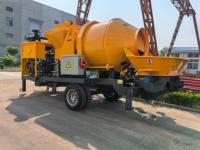 Pompe à béton diesel à lubrification automatique prolongeant la durée de vie