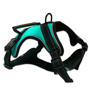 Harnais Réfléchissant Anti-Traction pour <span class=keywords><strong>Chien</strong></span>, en Maille Respirante, Gilet Rembourré Réglable pour Poitrine et Dos, Idéal pour Chiens de <span class=keywords><strong>Petite</strong></span>, Moyenne et Grande <span class=keywords><strong>Taille</strong></span> lors de la Promenade - Product Image 3