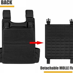 Chalecos Tácticos Cortados con Láser al por Mayor, Chalecos de Entrenamiento con Peso MOLLE Modulares de Liberación Rápida para Hombres, Cosplay, CS, Fanáticos de las Armas - Product Image 5