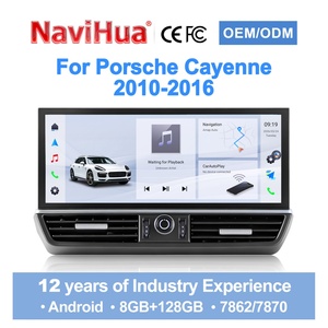 Navihua New Design for Porsche Cayenne 2010 -2016 Upgrade 2018 Style 12.3 Inch Android Car Radio GPS DSP Multimedia Carplay Unit - Product Image 1