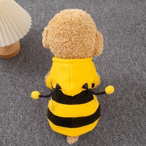 בגדי כלבים לגורים קטנים לסתיו וחורף, דגם דובי, עם תוספת חום ובד עבה, ישירות מהמפעל - Product Image 5