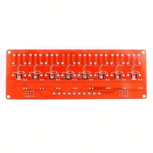 Módulo de Relé Zopro de 8 Canales, 5V 12V 24V, Montaje SMD, Placa Roja, Activación por Nivel Alto/Bajo, Optoaislado - Product Image 5