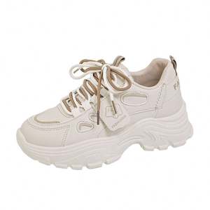 Zapatos Deportivos Casuales para Mujer, Aumentan la Estatura, Nuevo Estilo, Cómodos, Antideslizantes, Estilo para Caminar, Venta al Por Mayor - Product Image 1
