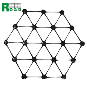 Tx150 TX160 PP geomalla ba trục <span class=keywords><strong>geogrid</strong></span> được sử dụng trong xây dựng gia cố đường - Product Image 1