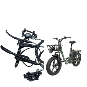 GOODtaste GT03N สำหรับ <span class=keywords><strong>fiido</strong></span> การปรับเปลี่ยนการขนส่งสินค้า T1ดิสก์เบรกไฮดรอลิกซ้ายปิดท่อ1700 980มม. โรเตอร์160 - Product Image 1