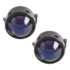 New Upgrade Blue Membrane Car <b>Light</b> Accessories Devil Eye <b>Round</b> 12V <b>LED</b> Demon Eyes Angel Eye <b>Light</b> for Car - Product Image 1