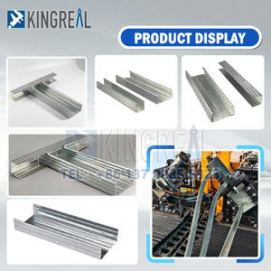 Máquina Perfiladora de Doble Fila KINGREAL 2026 para Perfiles de Acero Ligero CD UD, Fabricación de Montantes y Rieles con Motor con Rodamientos - Product Image 2