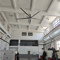 Ventilateur industriel Aifon 18FT avec moteur PMSM avancé, économie d'énergie, faible bruit, avec pales en aluminium de qualité aérospatiale