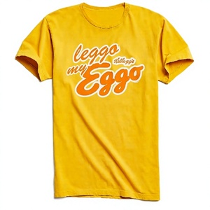 Camiseta de Cuello Redondo para Hombre, Personalizada con Serigrafía, Ecológica, 100% Algodón, Promocional, al por Mayor - Product Image 1