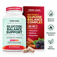 Capsules de Cannelle, Mûre et Chrome à Marque Blanche OEM – Mélange Botanique pour Nutrition Quotidienne – Complément Alimentaire – Vente en Gros Usine