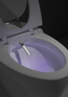 Asiento de Inodoro Inteligente con Control Remoto, Bidé con Agua Caliente, Lavado y Purificador de Aire con Ahorro de Energía, Venta al por Mayor