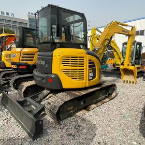 95% New Low Price Used Komatsu <b>PC</b> 55MR 5.5 Ton <b>Mini</b> Excavator Earth-Moving Small Machinery Secondhand Komatsu PC55mr for Sale - Product Image 2