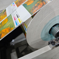 Mesin cetak flexoyuan 4 6 8 warna berkecepatan tinggi harga MaoYuan printer Flexographic otomatis