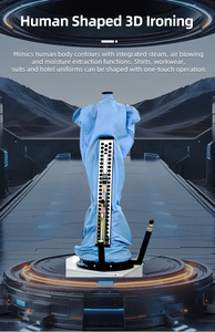 Machine à repasser <span class=keywords><strong>automatique</strong></span> à commande PLC pour vêtements, finition par soufflage de vapeur, certifiée CE - Product Image 2