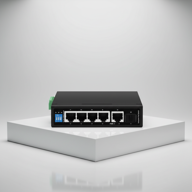 AI Watchdog Standard New Original Gigabit 4-port Port Internet Duplex Industrial Rj45 Sfp Power Poe Ethernet Network Switch