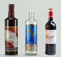 Nouvelle machine d'étiquetage automatique de bouteilles rondes 2026, haute vitesse, pour contenants verticaux en vin/verre/plastique