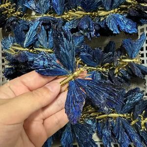 Irregular Size Hand Made Crystal butterfly Crystal Healing Stones Craft Unique <b>Gifts</b> Aura Feather Tourmaline butterfly - Product Image 4