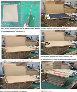 Mô-đun <span class=keywords><strong>PV</strong></span> Đơn Âm Tấm Năng Lượng Mặt Trời Linh Hoạt 200W 9BB Tấm Năng Lượng Mặt Trời Linh Hoạt <span class=keywords><strong>100wp</strong></span> 200Watt Cho Rv Marine - Product Image 6