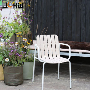 Set di Tavoli e Sedie in Alluminio Stile Francese Semplice per Ristoranti, Giardini, Caffè e Sale da Pranzo - Product Image 6