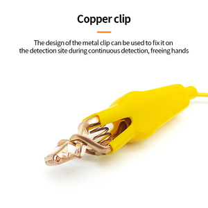 Testeur de batterie de voiture Affichage numérique OBD2 2.5-32V Outil de réparation de circuit Lumière de test pour électriciens - Product Image 5