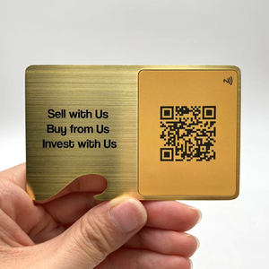 Tarjeta <span class=keywords><strong>de</strong></span> Visita Digital NFC <span class=keywords><strong>de</strong></span> Metal RFID <span class=keywords><strong>de</strong></span> Buena Calidad y Precio Económico al por Mayor - Product Image 4