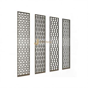 ANN3384 Premium Custom Coated Durable Modern Stainless Steel Frame Structure <b>Decorative</b> <b>Screen</b> Partition Multi-Functional Unique - Product Image 3