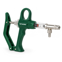 Injecteur continu pour usage agricole pour poulets, canards et oies avec débit contrôlé et structure facile à nettoyer