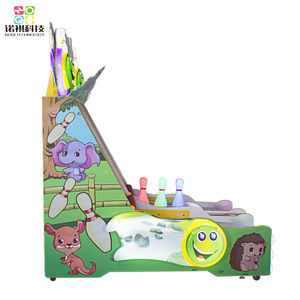 1-2 giocatori bowling adventure rolling ball ticket redemption <span class=keywords><strong>game</strong></span> machine, video bowling per bambini - Product Image 3