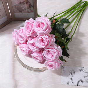 Direct Factory <strong>World</strong> Flower Capital Yunnan's Artificial <strong>Rose</strong> Versatile for Wedding Christmas Back School Mother's Day Home Decor - Product Image 2