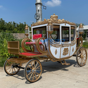 Transport Spécialisé : Chariot Royal Blanc à Chevaux, Chariot Sans Chevaux, Chariots Électriques Personnalisés à Vendre - Product Image 6