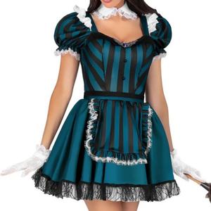 Nuevo Estilo 2025, Disfraz Sexy de Demonio a Rayas para Cosplay, Halloween, Disfraz de Vampiro para Mujer - Product Image 2