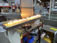 Brûleurs de foyer au gaz à télécommande de 48 pouces