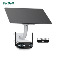 Système d'énergie solaire TecDeft TD-D2030PRO 20W 12V/5V avec batterie Lifepo4 monocristalline 30AH, contrôleur MPPT, étanche IP65