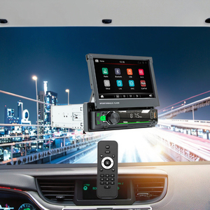 Pantalla telescópica de un solo cilindro de 7 pulgadas, reproductor MP5/Mp4/Mp3 para coche, reproductor de Radio FM con Control central inalámbrico BT inteligente - Product Image 2