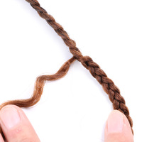 Vente en gros de 22 pouces de haute qualité bouclés Braidis Boho Box haute température fibre synthétique crochet cheveux tresses africaines meches