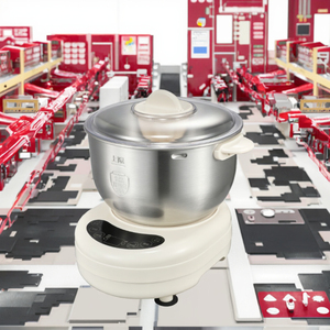 Đầy đủ-tự động hộ gia đình bánh mì Maker điện thép không gỉ Bột nhào máy trong Tiếng Anh ngôn ngữ điều hành - Product Image 3