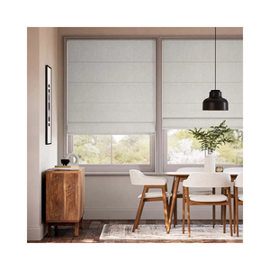 Conveniente comodidad Blackout persianas romanas Oficina sala de estar tela <span class=keywords><strong>caja</strong></span> eléctrica Horizontal con instalación integrada técnica simple - Product Image 6
