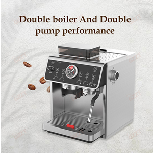 Bureau à domicile professionnel <span class=keywords><strong>Club</strong></span> Machine à cappuccino en acier inoxydable de luxe Machine à café expresso automatique avec moulin à grains 250G - Product Image 3